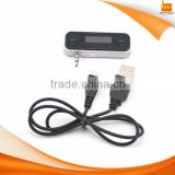 for mobile phone, MP3 player 3.5mm audio jack Universal In-car Wireless FM Transmitter