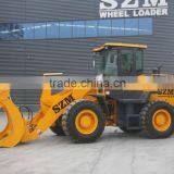 SZM High Dumping Height Wheel Loader With Wood Fork thumbnail-4