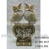 New Product Polyresin Owl Gift Statue Sculpture Toy Decoration