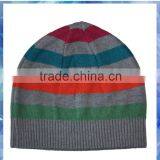 Angora 4 Color Knit Stripe Hat for Boys thumbnail-3