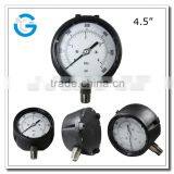 High quality 4.5 inch bottom mounting polypropylene case process pressure manometer