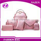 6 Pcs of 1 Set Handbags Shoulder Bags Wholesale PU 2016 Stylish Women Bag thumbnail-2