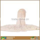 Fashion White Long Dubai Muslim Scarf Hijab For Women thumbnail-2