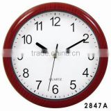 10" Plastic Wall Clock, with Custom Made Clock Dial for Promotion