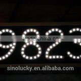 Custom Pop Illuminated LED 14 x 9.5 House Number Sign