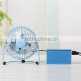 Electric Metal Portable Office Desk USB Mini Fan Cooler thumbnail-4