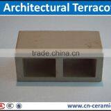 Natural Clay Made Yellow Terracotta Louvers