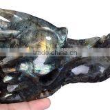 Labradorite Dragon Head Crystal Craft Gift for Decorative thumbnail-1