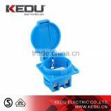 KEDU Waterproof German Socket 16A 250V IP44 2P+PE With VDE,SEMKO Approved thumbnail-2