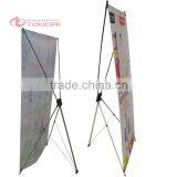 Shop store trade show indoor and outdoor advertising X Banner display