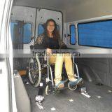China Famous X-801-1 Wheelchair Tie Down System Safety Seatbelt Wheelchair Restraint System for the Disabled thumbnail-2