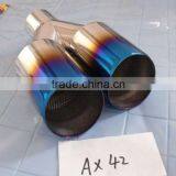 Universal Auto Stainless Steel Muffler, Exhaust Pipe