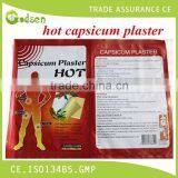 direct factory Body pain relief patch/back pain plaster/medicated pain relieving capsicum plaster