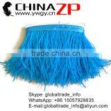 ZPDECOR Top Quality Factory Directly Supply Ostrich Feather Size 5-6 Inch Dodger Blue Marabou Feather Trim thumbnail-1