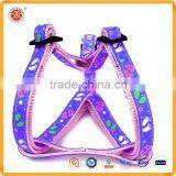 New Polyester Custom Logo Short Traction Rope Dog Harness Traction Belt Dog Solid Style Leash thumbnail-1
