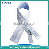 3# Woven Tape Plastic Zipper Open-end With Auto Lock Fancy Slider YKP-2001 thumbnail-1