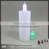 HD 4oz Clear Plastic Ejuice Bottles 120ml pe Clear Plastic Dropper Bottle With Child Tamper Proof Cap thumbnail-1