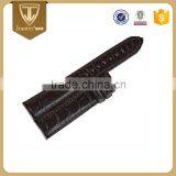 Mytesy Mens Dark Brown Genuine Leather Watch Band