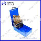 19pcs HSS Twist Drill Sets