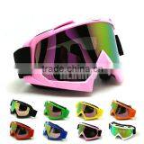 PINK Universal Adult Flexible Motocross Goggles thumbnail-5
