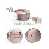 Convenient Multi-color Fashionable 2 in 1 Usb Great Quality Stretching Data Cable thumbnail-3