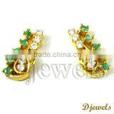 Diamond Gold Nose Pins, Diamond Nose Pins, Nose Pin Jewelry thumbnail-1