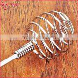BT0210 Stainless Steel Honey Spoon Honey Server Stainless Steel Mini Whisk Mini Egg Beater thumbnail-4