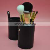 Professional High Quality Handmade 7pcs Makeup Women Brush Set With Cup Holder thumbnail-2