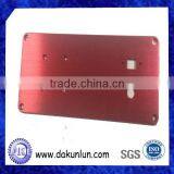 Custom Fabrication Service Brushed Red Anodized Aluminum Plate thumbnail-2