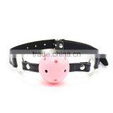 PLASTIC MOUTH GAG WITH LEATHER STRAP SEX TOYS MOUTH GAG SEX BONDAGE MOUTH GAG SEX TOYS WHOLESALE MOUTH GAG thumbnail-2