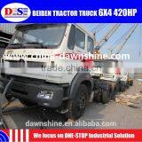North Benz WEICHAI Engine 420hp 6x4 10wheels BEIBEN Tractor Truck thumbnail-6