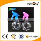 450ML PET Plastic Round Ball Shape Trigger Spray Bottle for Watering thumbnail-1