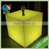 Rechargeable Rgb Led Cube Stool Bar Stool Bar Chairs Illuminated Furniture thumbnail-2