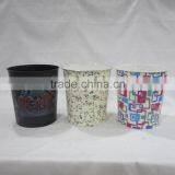 PP Material Home Use Colorful Plastic Trash Can thumbnail-2