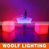 Plastic Strong Color Changing Cube LED Lighting Seat thumbnail-1
