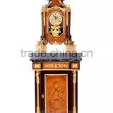Home Decorative Wooden Floor Standing Big Ben With Bronze Eagle on Top , Luxury Brass Inlaid Antique Floor Clock thumbnail-3