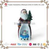 New Year Polyresin Lifelike Santa Claus Sculpture thumbnail-1