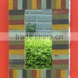 Antique Classial Vintage Decorative Outdoor Wooden Frame Mirror thumbnail-1