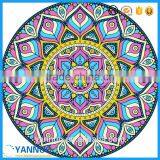 Custom Large Round Donut Beach Towel Printed Cotton Sunscreen Shawl Beach Mat thumbnail-2