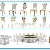 Blue Fashion Stainless Steel Dining Chair for Sale thumbnail-4