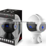Intelligent Mini Robot Bluetooth Speaker With Power Bank for Computer thumbnail-6