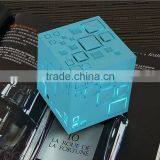 NEW Wholesale Magic Cube Mini Bluetooth Speaker Q Plus Portable Subwoofer Speaker Music Player With FM Radio thumbnail-3