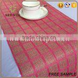 Awards Banquet Table Runner Moisture-Absorbent Recycle Jute Fabric thumbnail-1