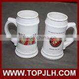 China Custom Subliamtion White Coffee Mug Porcelain Glass Beer Mug thumbnail-3