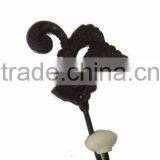 Metal Decorative WALL Hook With Ceramic Knob, Home Decoration Hooks, Metal Wall Art Hooks, European Style Hooks, Vintage Hooks thumbnail-1