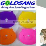 Bear Shape Silicone Soap Box High Quality Soap Holder thumbnail-1