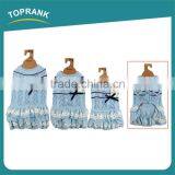 Fashion Style Knitted Sweater Blue Lace Dress Lovable Female Pet Accessories Dog Clothes thumbnail-4