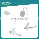 New Design Flexible USB Rechargeable Clip Lamps Eye Protection Led Reading Lamp thumbnail-1