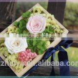 Custom Logo Printing Flower Packaging Box/square Flower Box/flower Gift Box With Square Floral Foam thumbnail-5