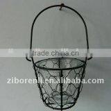 Black Metal Handle Wall Hanging Metal Candle Holders for Garden Decoration thumbnail-3